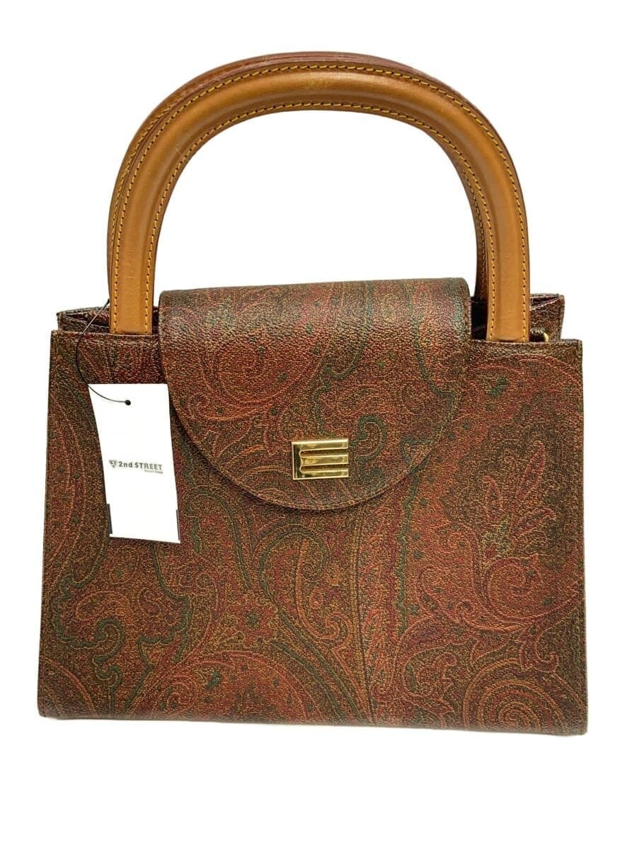 ETRO Handbag PVC BRW Paisley