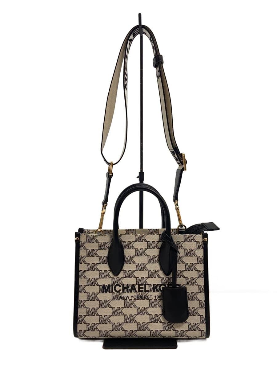 MICHAEL KORS Shoulder Bag WHT All Over Pattern 35T2G7ZC5J