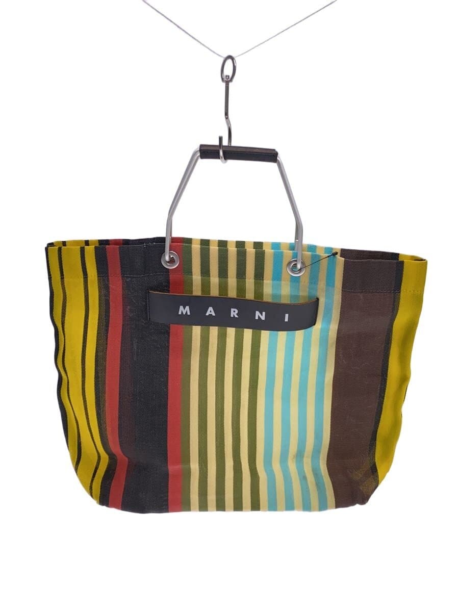 MARNI Tote Bag -- Multicolor Stripes