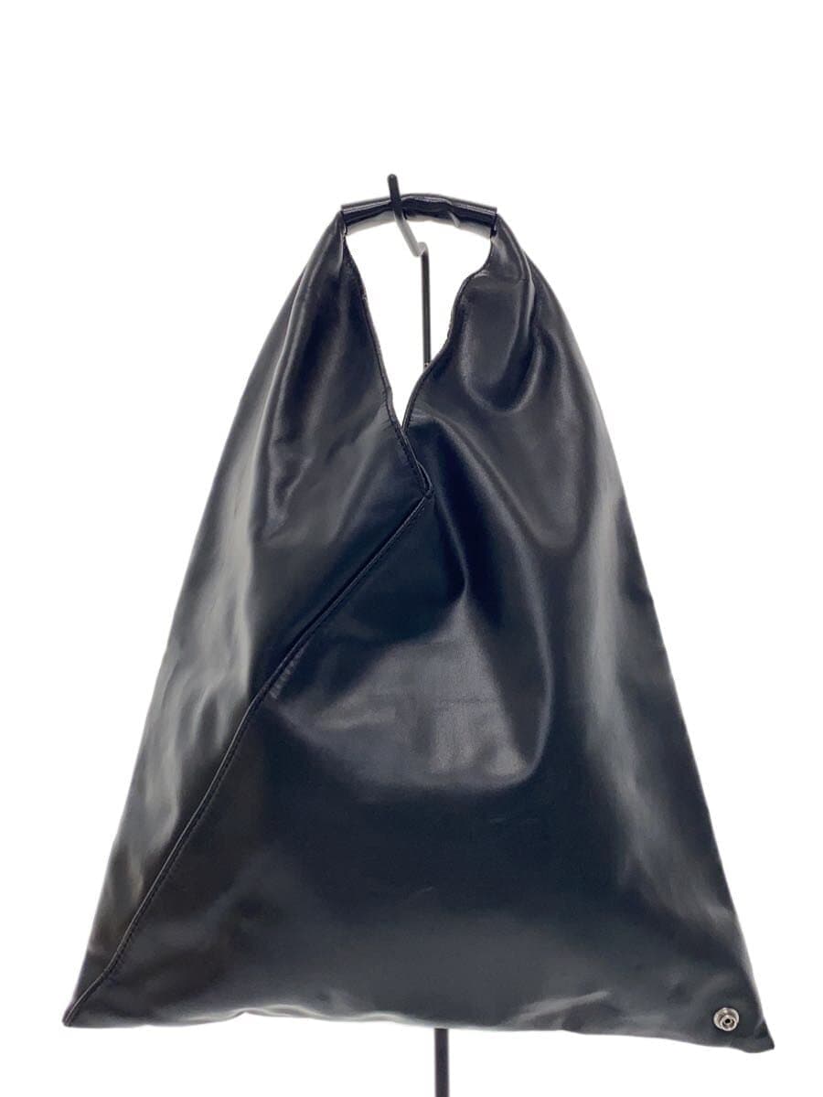 MM6 Handbag Faux Leather BLK Solid S54WD0043