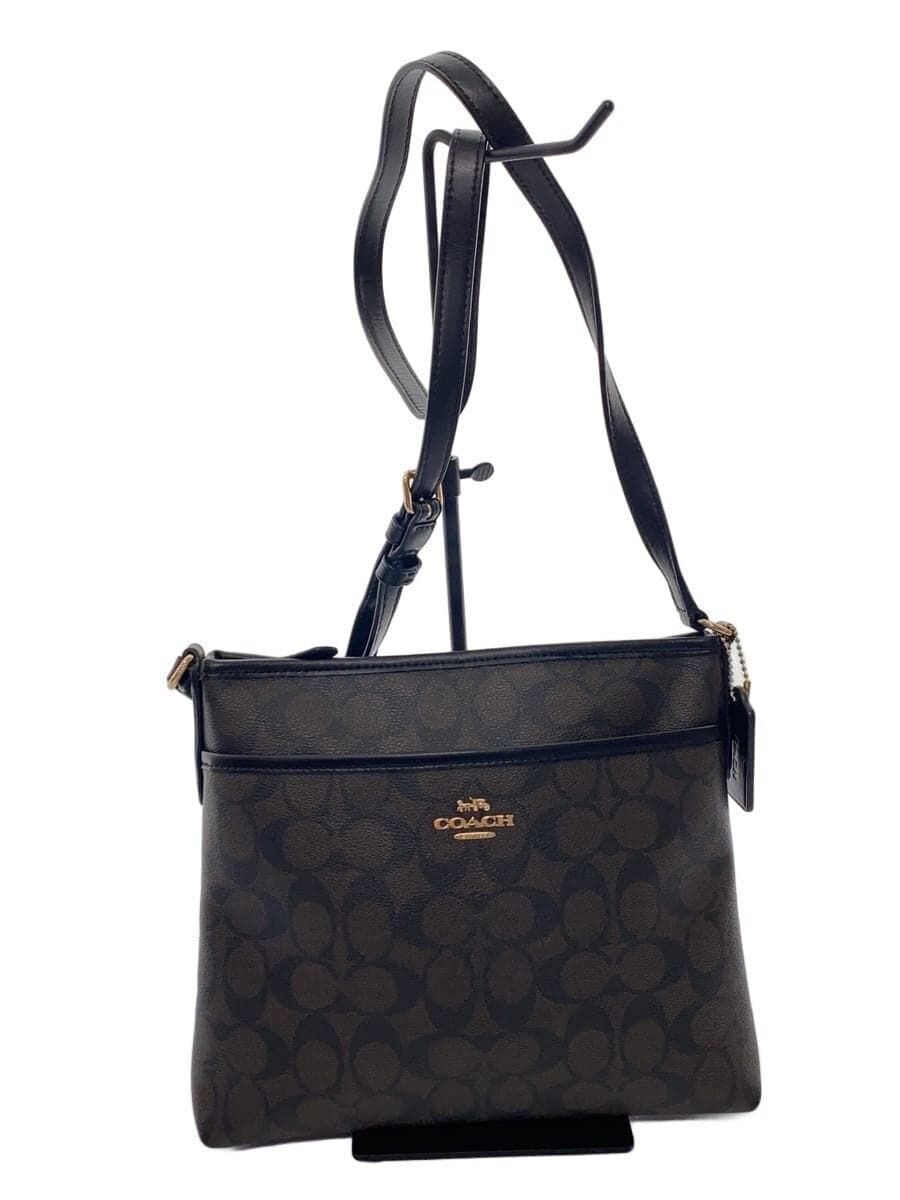 COACH Shoulder Bag PVC BRW f29210