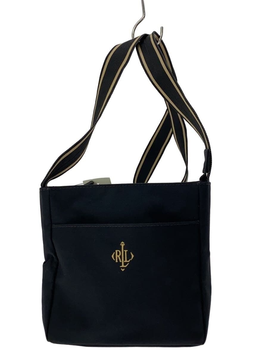 LAUREN RALPH LAUREN Corner Wear Shoulder Bag Nylon BLK