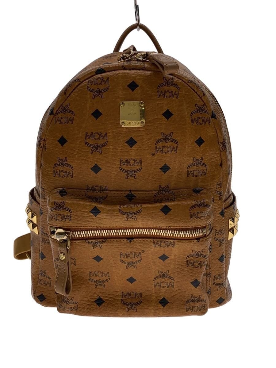 MCM Backpack Leather CML All-over pattern