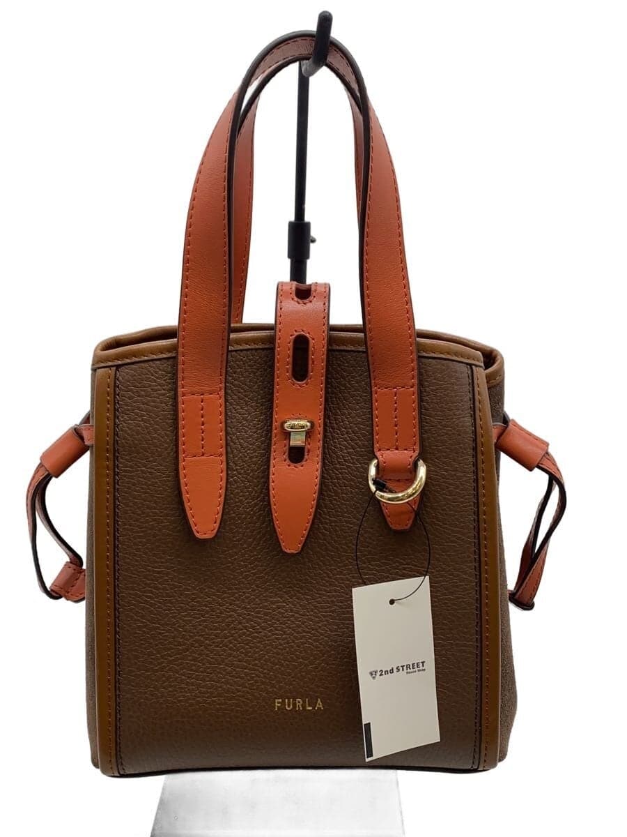 FURLA Shoulder Bag Leather BRW BASRFUA BX1208
