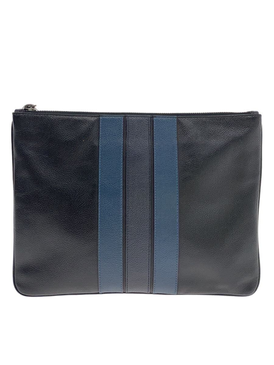 COACH Second Bag Leather BLK Solid