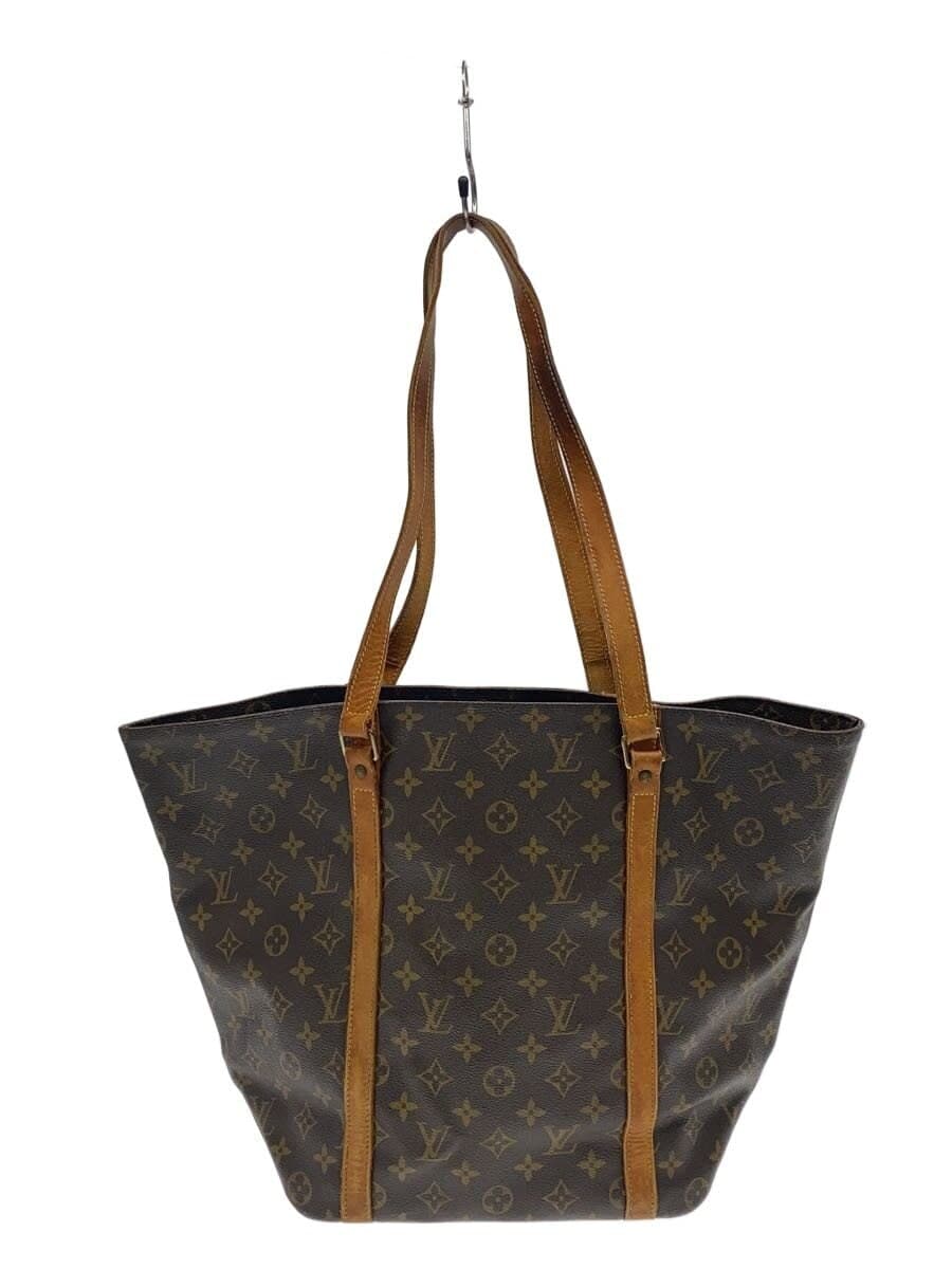 LOUIS VUITTON Bag Leather BRW All-over Print MB0998