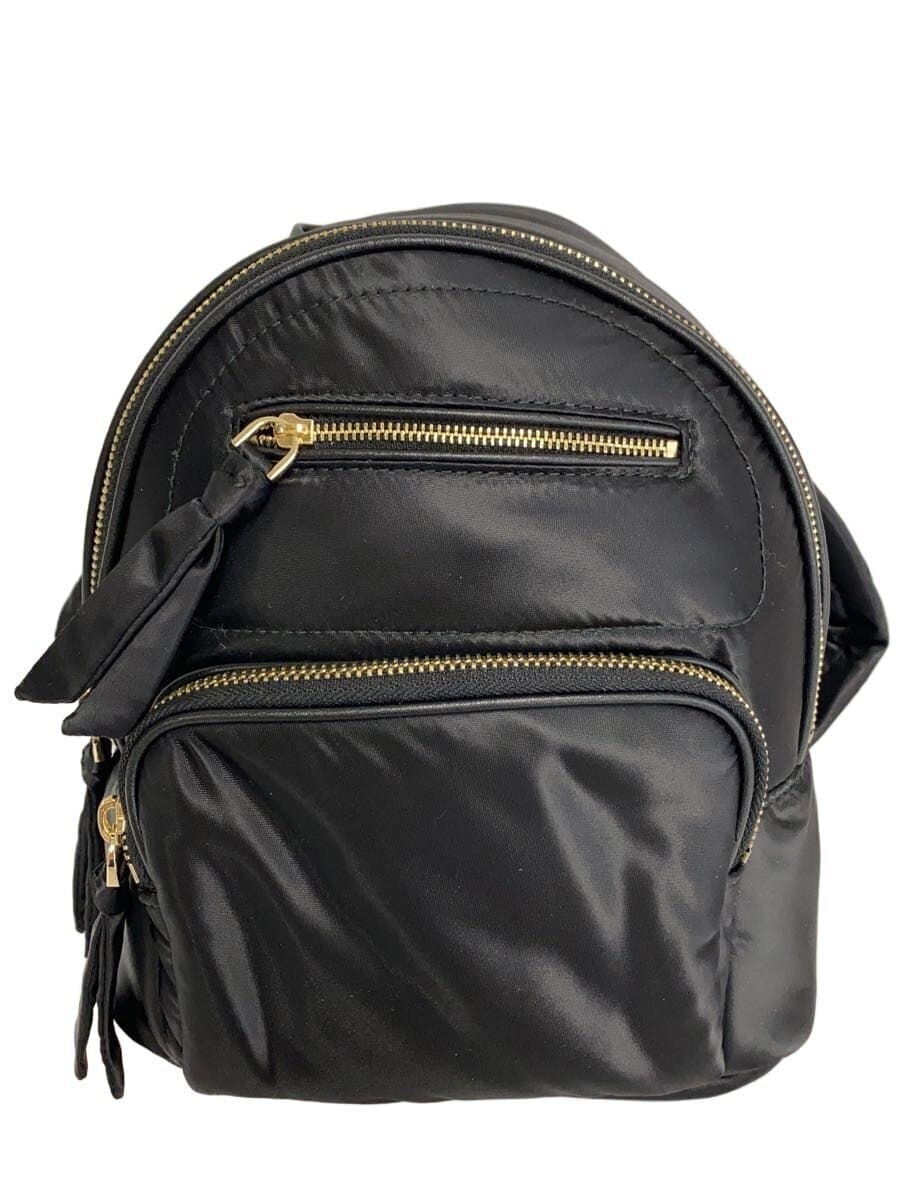 FURLA Backpack -- Black Solid Color
