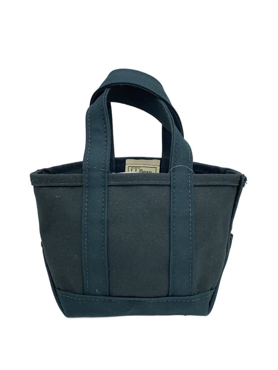 L.L.Bean tote bag cotton BLK plain
