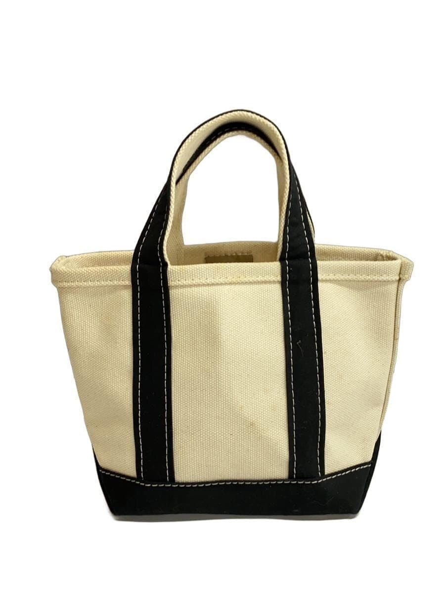 L.L.Bean Handbag Canvas WHT