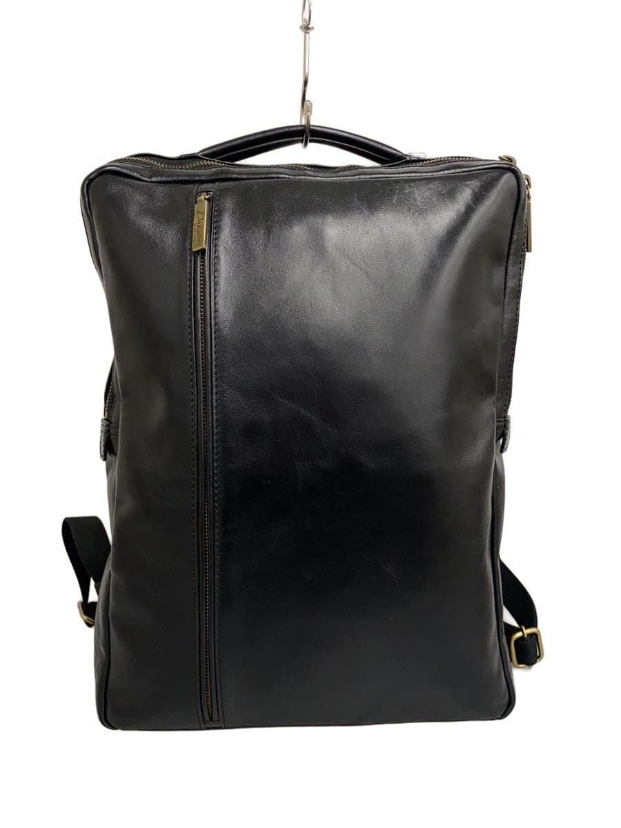 DAKOTA Backpack Leather BLK