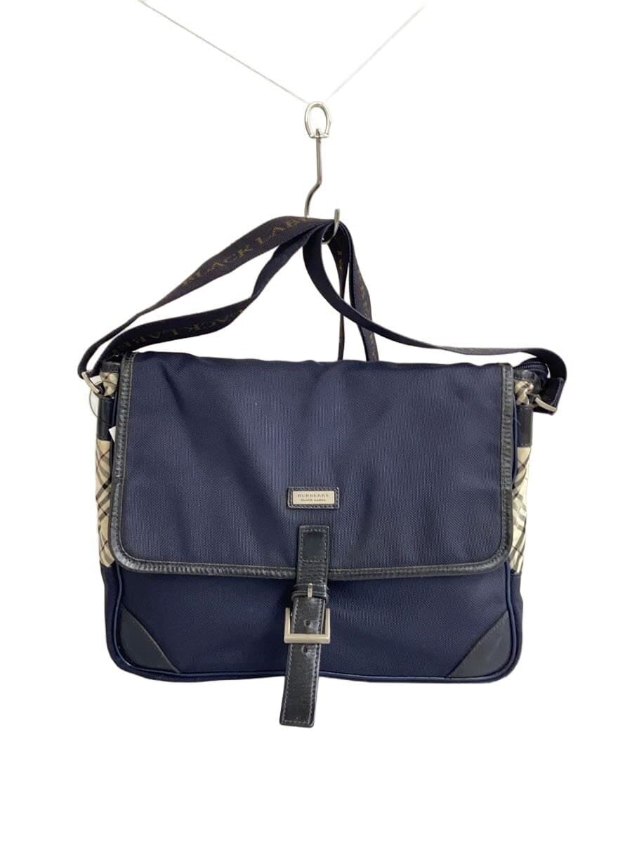 BURBERRY BLACK LABEL Shoulder Bag Nylon BLK
