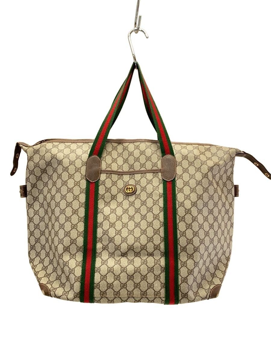 GUCCI Boston Bag Leather 012-39-6211