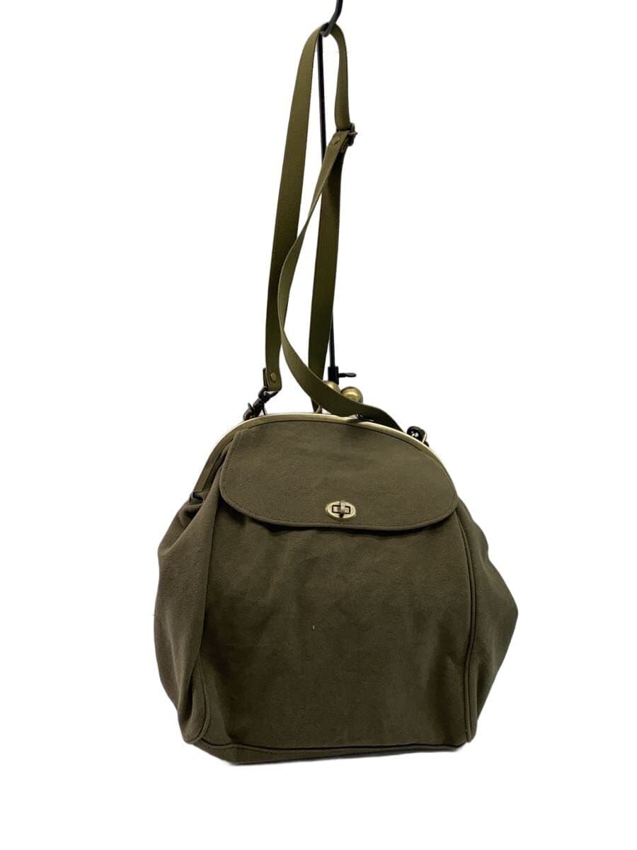 AYANOKOJI Shoulder Bag Canvas KHK Solid