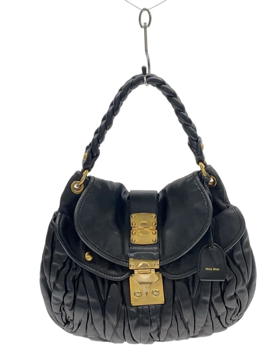 MIU MIU Shoulder Bag BLK