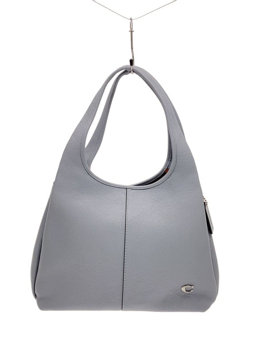 COACHCOACH Coach Lana Shoulder Bag Leather Blue Solid CM544