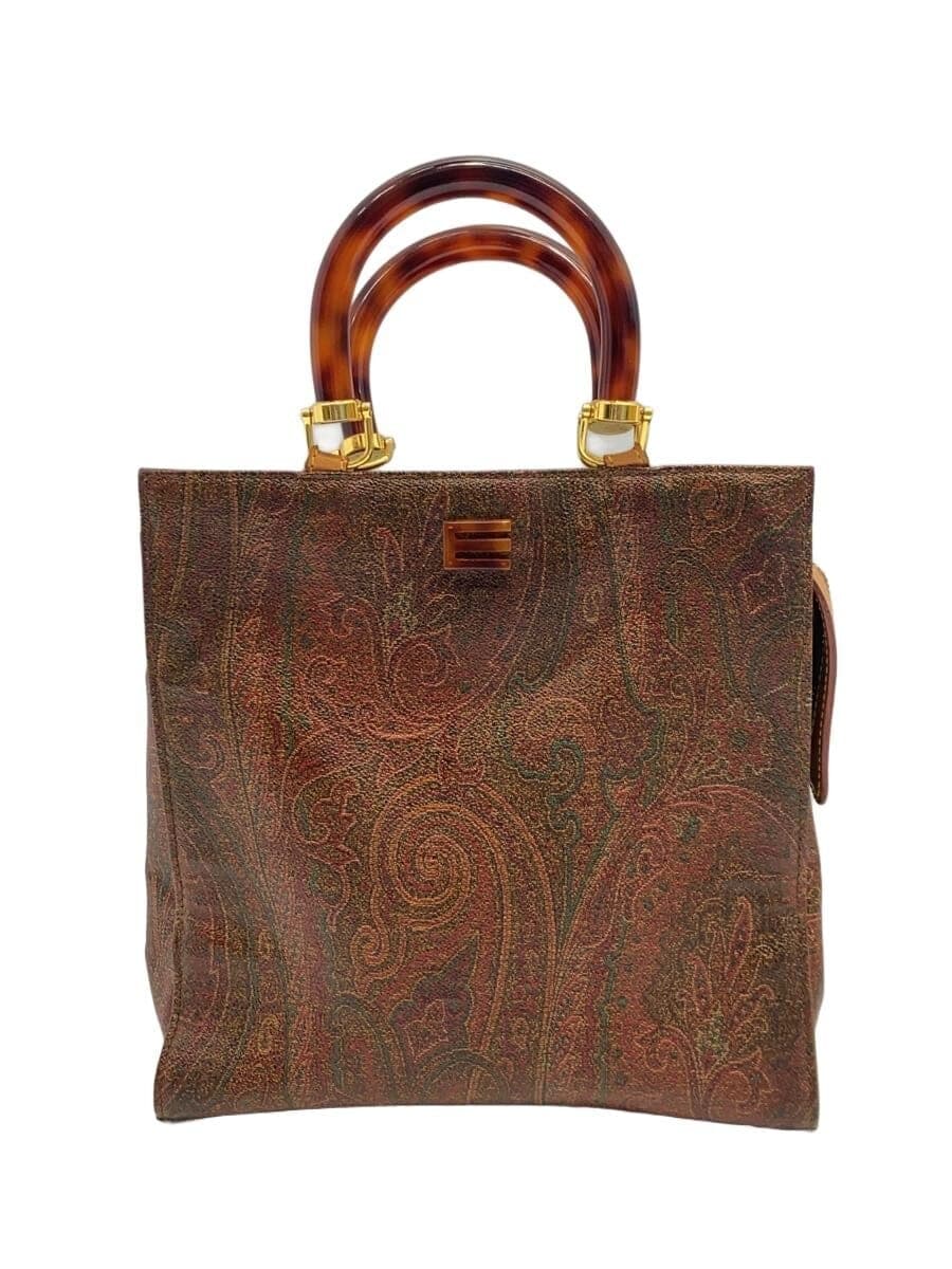 ETRO Handbag PVC Multicolor Paisley