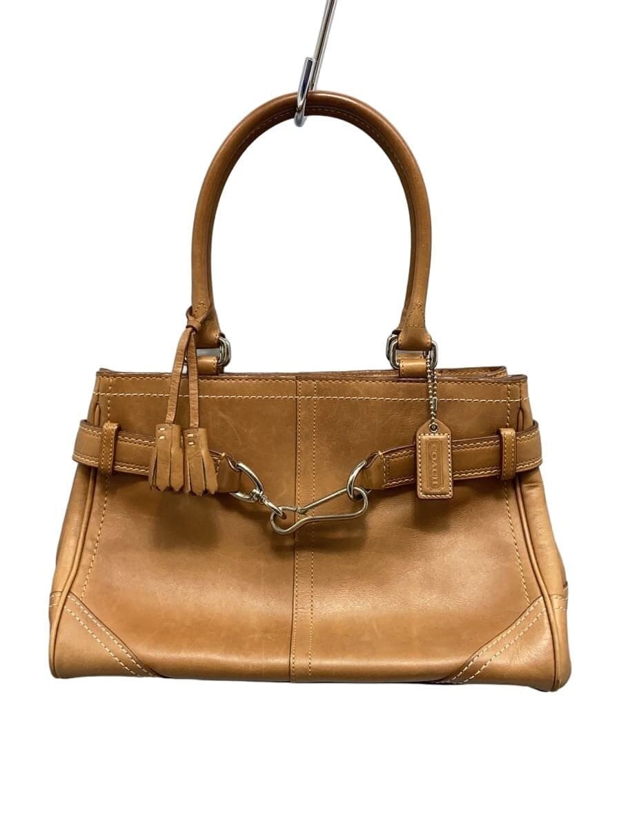 COACH Carry-All_Hamptons Leather CML Solid 8A70