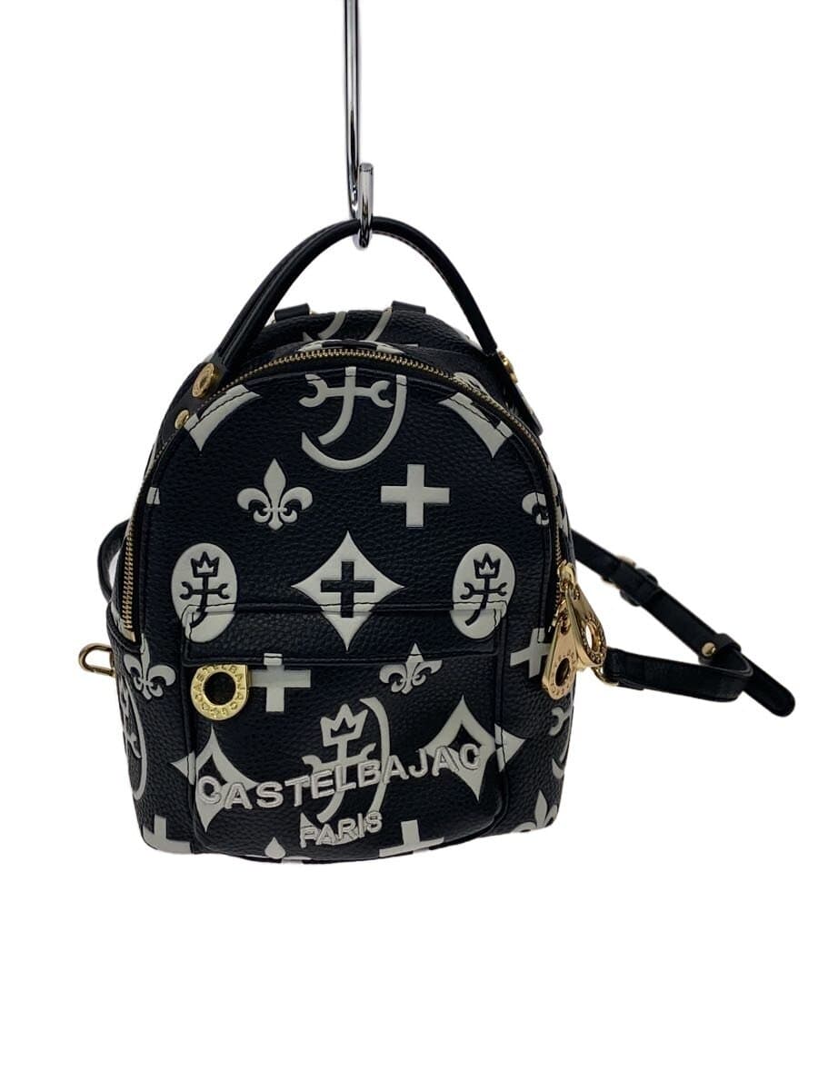 CASTELBAJAC Backpack WHT All Over Pattern 068732