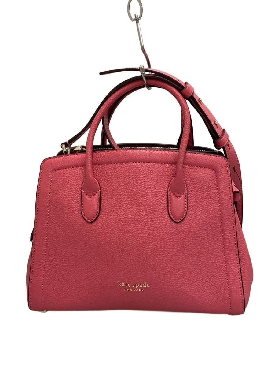 Kate Spade New York Shoulder Bag Leather Pink PXR00398