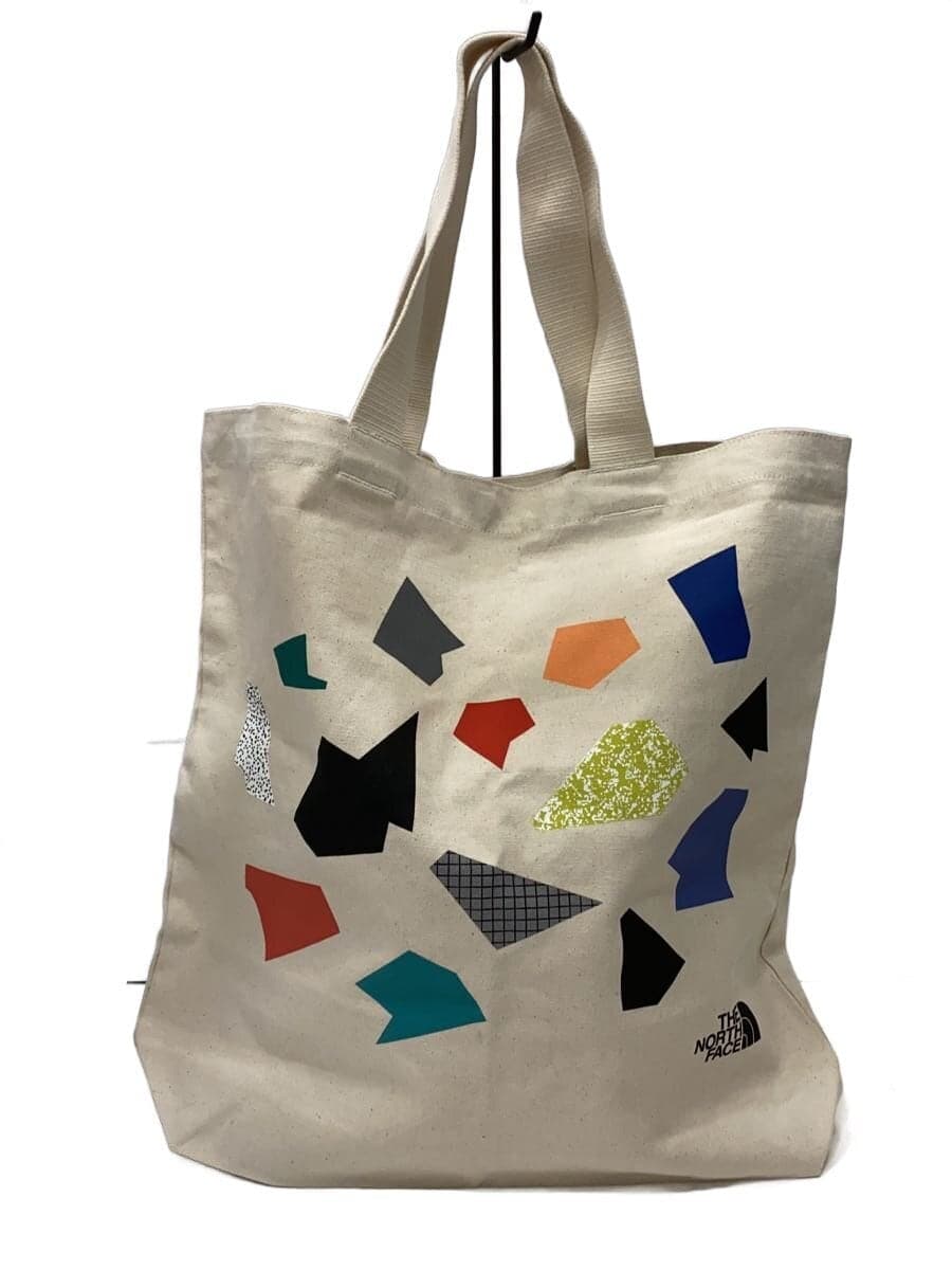 THE NORTH FACE Tote Bag WHT Print nm72550r