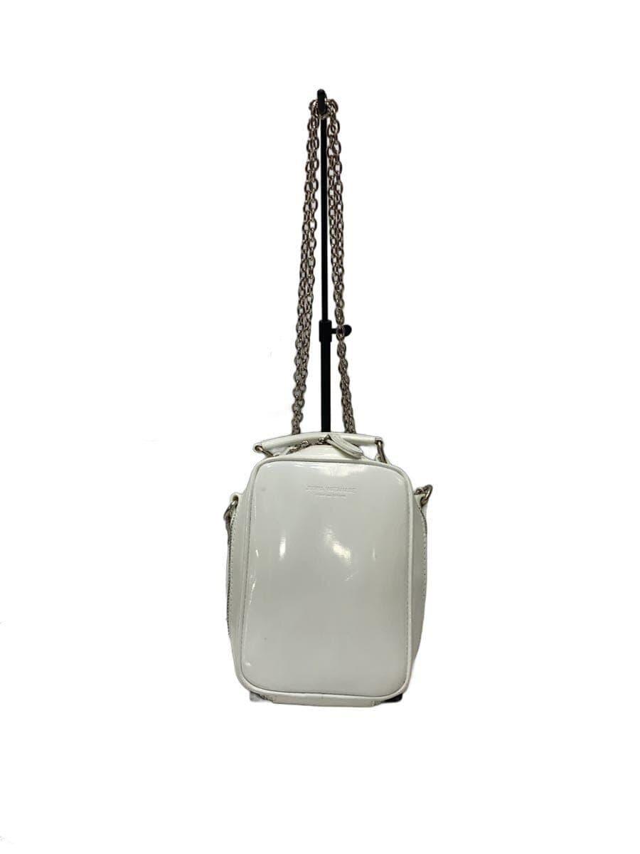 JUNYA WATANABE COMME des GARCONS Shoulder Bag Enamel WHT Plain