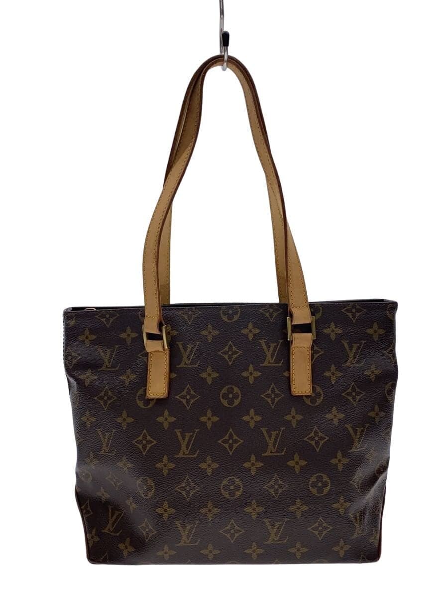 LOUIS VUITTON Cabas Piano _Monogram Canvas PVC BRW All Over Pattern