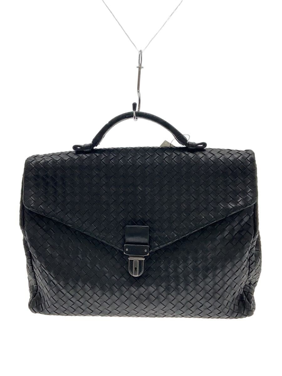 BOTTEGA VENETA handle, corner wear inner dirt business bag intrecciato document