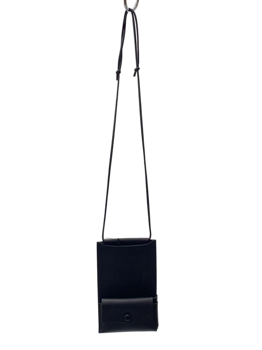 marrow Shoulder Bag Leather BLK
