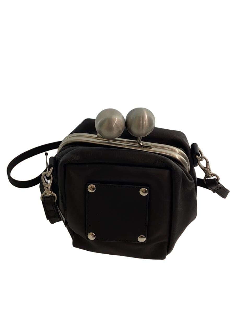 Kawa-Kawa Shoulder Bag Leather Black 295-BK