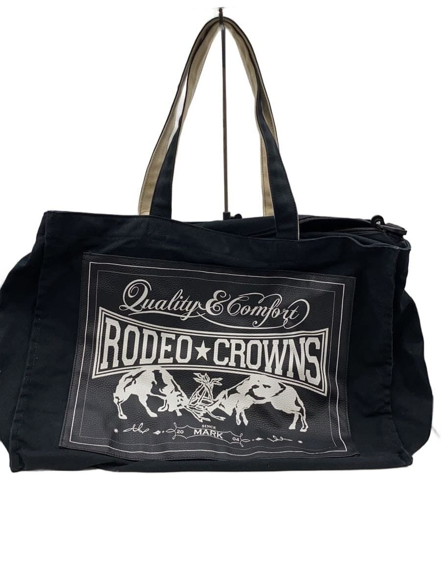RODEO CROWNS Bag Canvas Black Solid