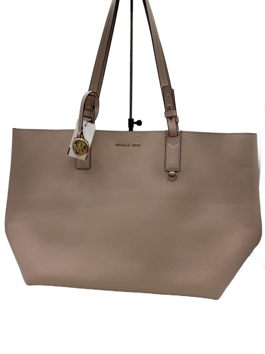 MICHAEL KORS Handbag Faux Leather Pink Solid