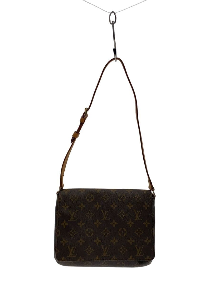 LOUIS VUITTON Musette Tango_Monogram Canvas_Short Shoulder PVC BRW