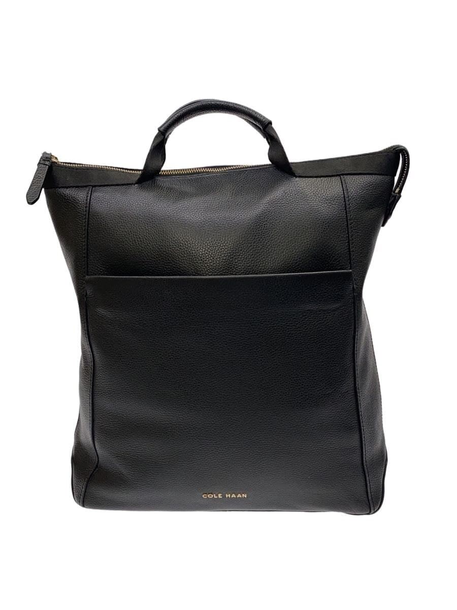 COLE HAAN Backpack Leather BLK Solid U04933
