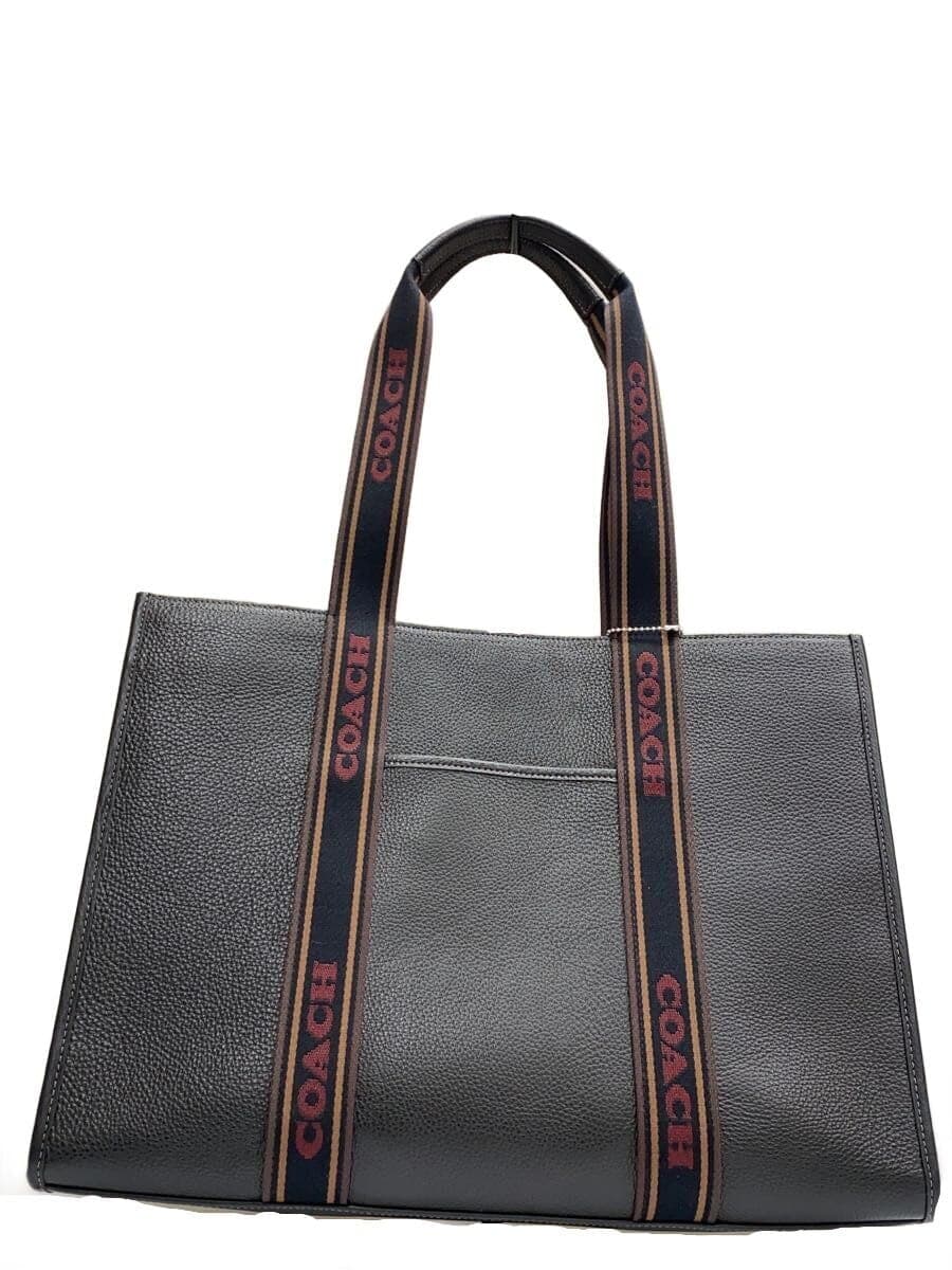 COACH Tote Bag Leather BLK CM716