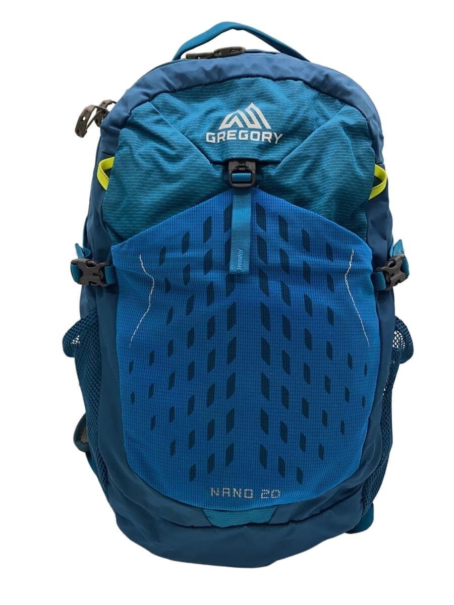 GREGORY Backpack Nylon BLU Solid