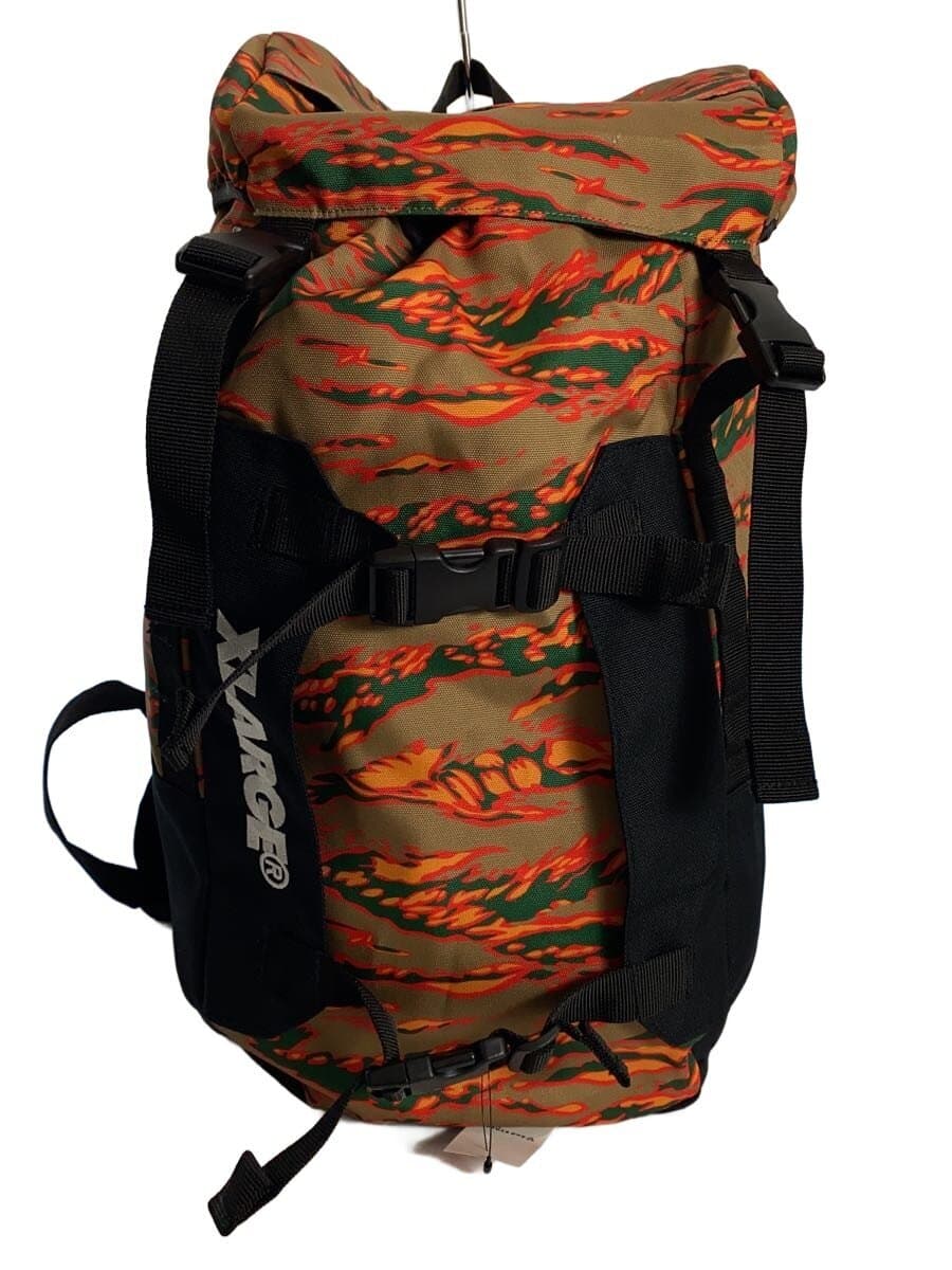 X-LARGE Backpack BLK All Over Pattern