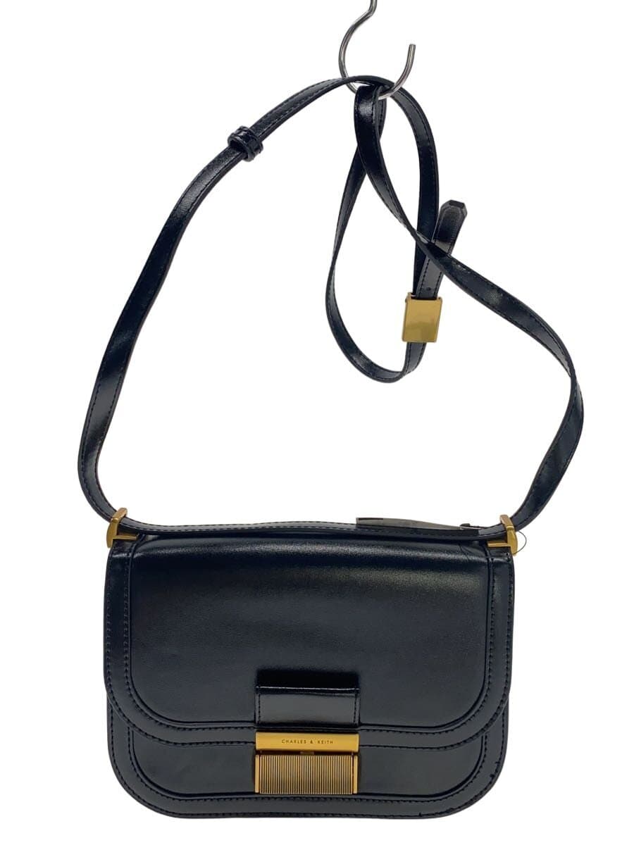 CHARLES&KEITH Shoulder Bag BLK Solid