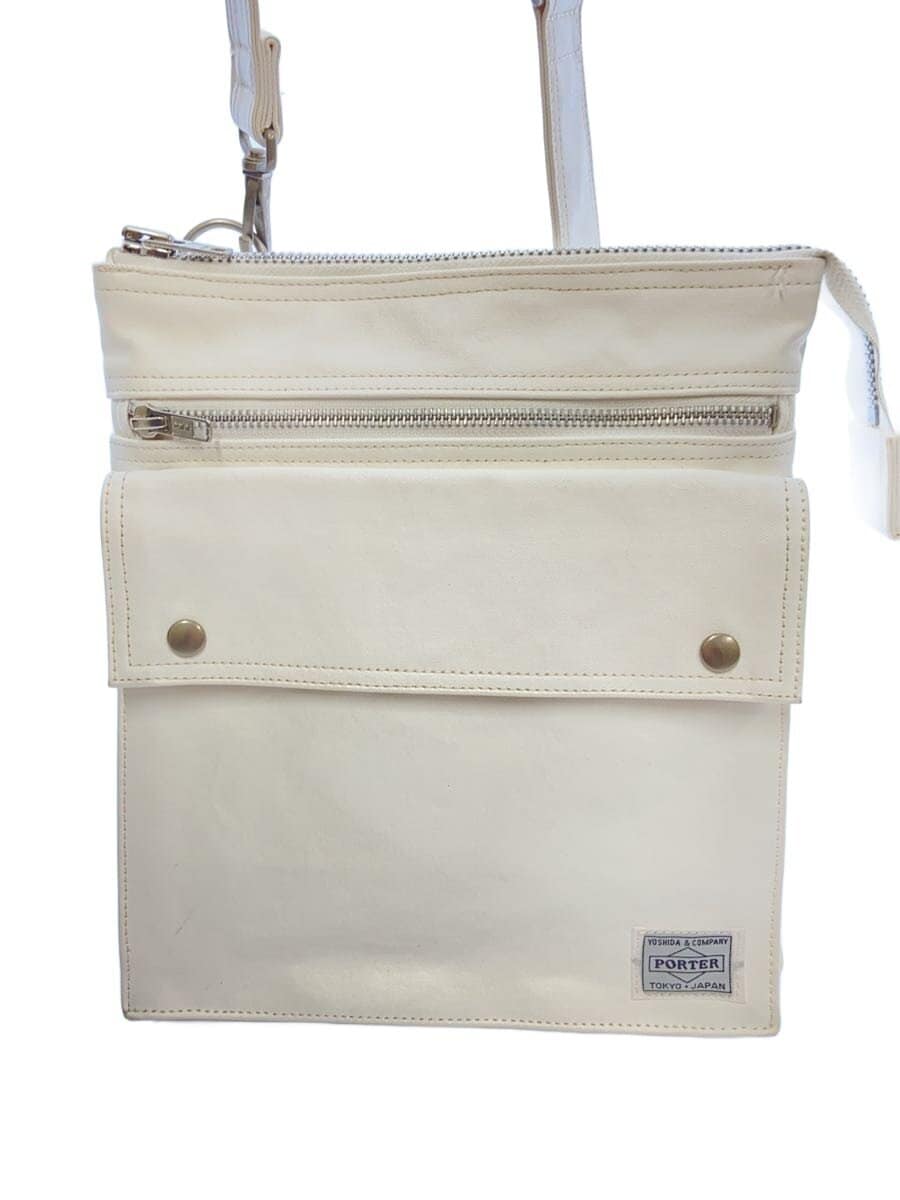 PORTER Shoulder Bag WHT Solid