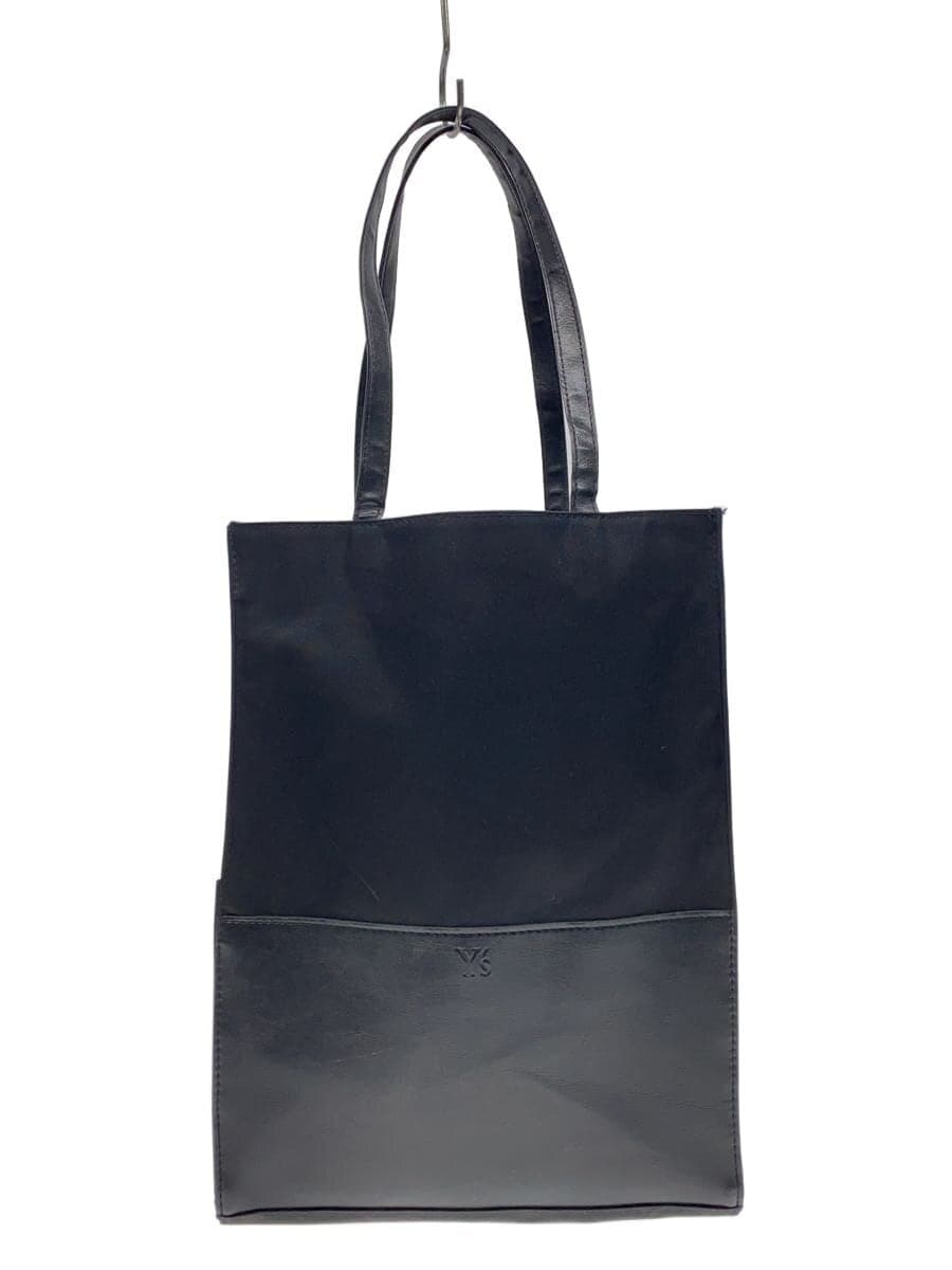 Y’s Tote Bag BLK Solid