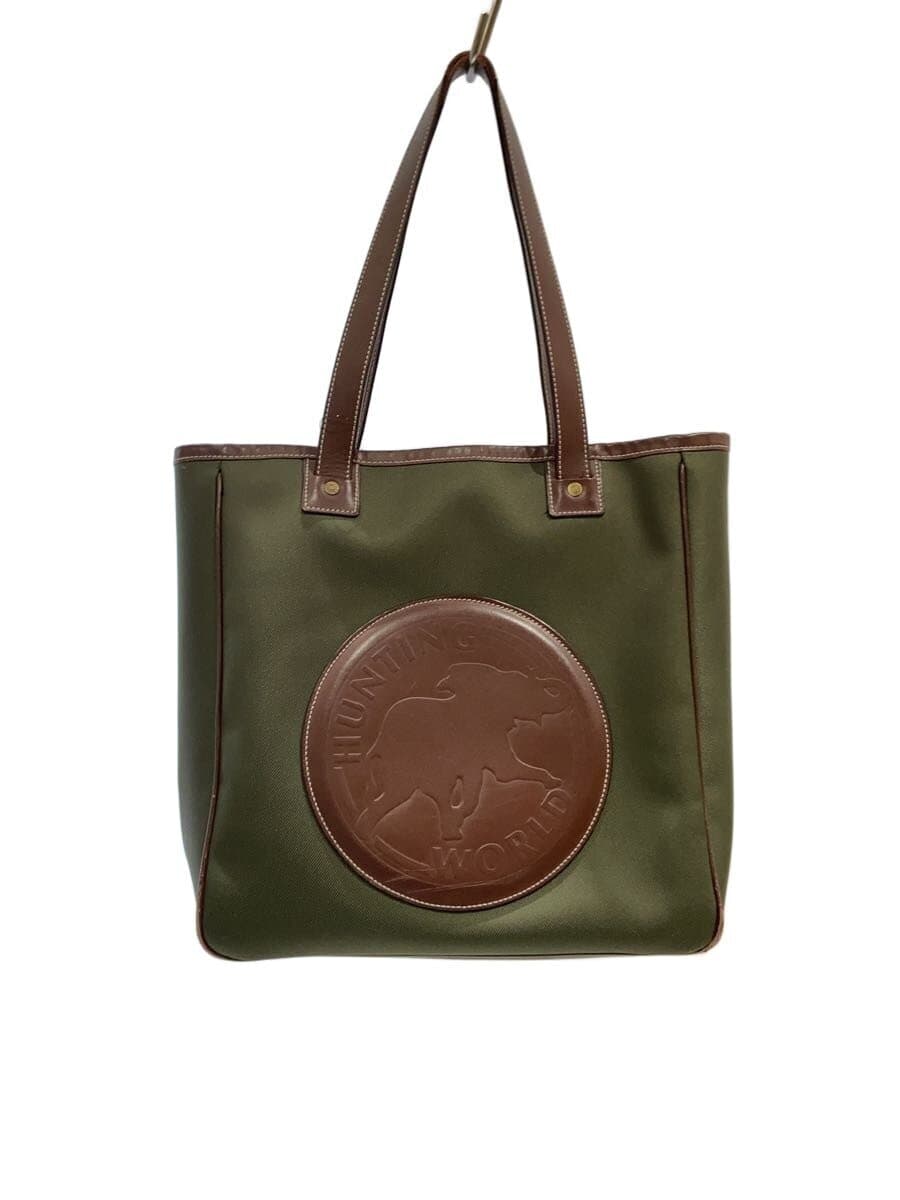 HUNTING WORLD tote bag -- GRN