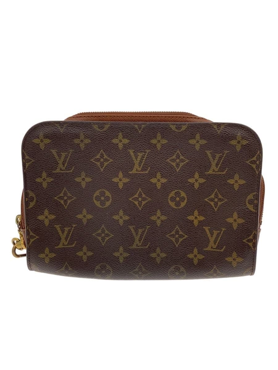 LOUIS VUITTON Orsay _Monogram Canvas PVC BRW