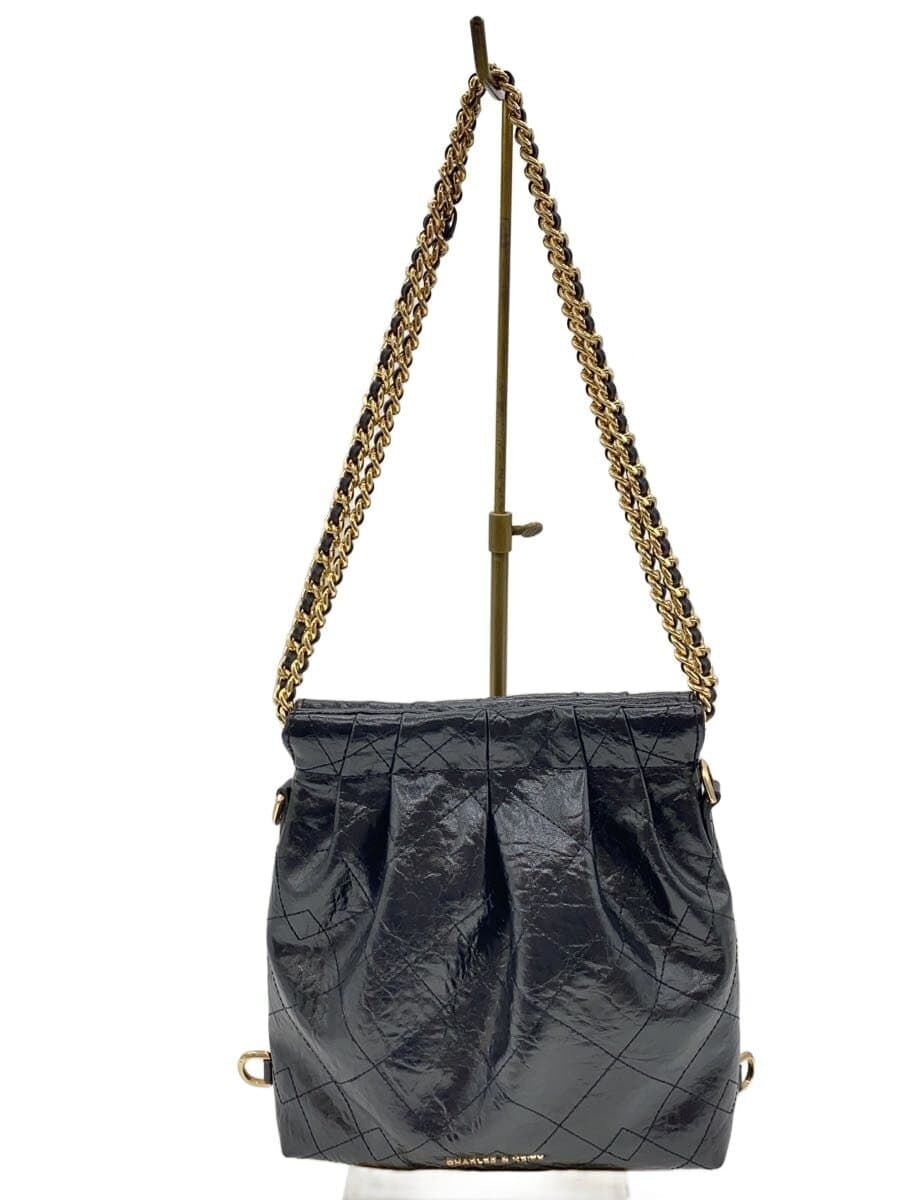 CHARLES&KEITH Shoulder Bag Backpack 3-Way BLK