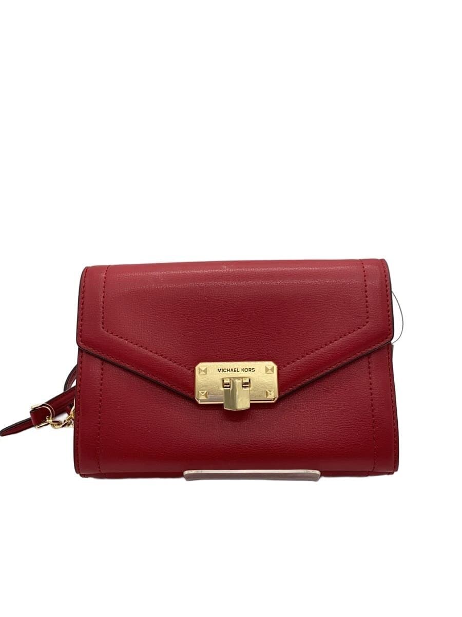 MICHAEL KORS Shoulder Bag Leather RED 35S9GYKS6L