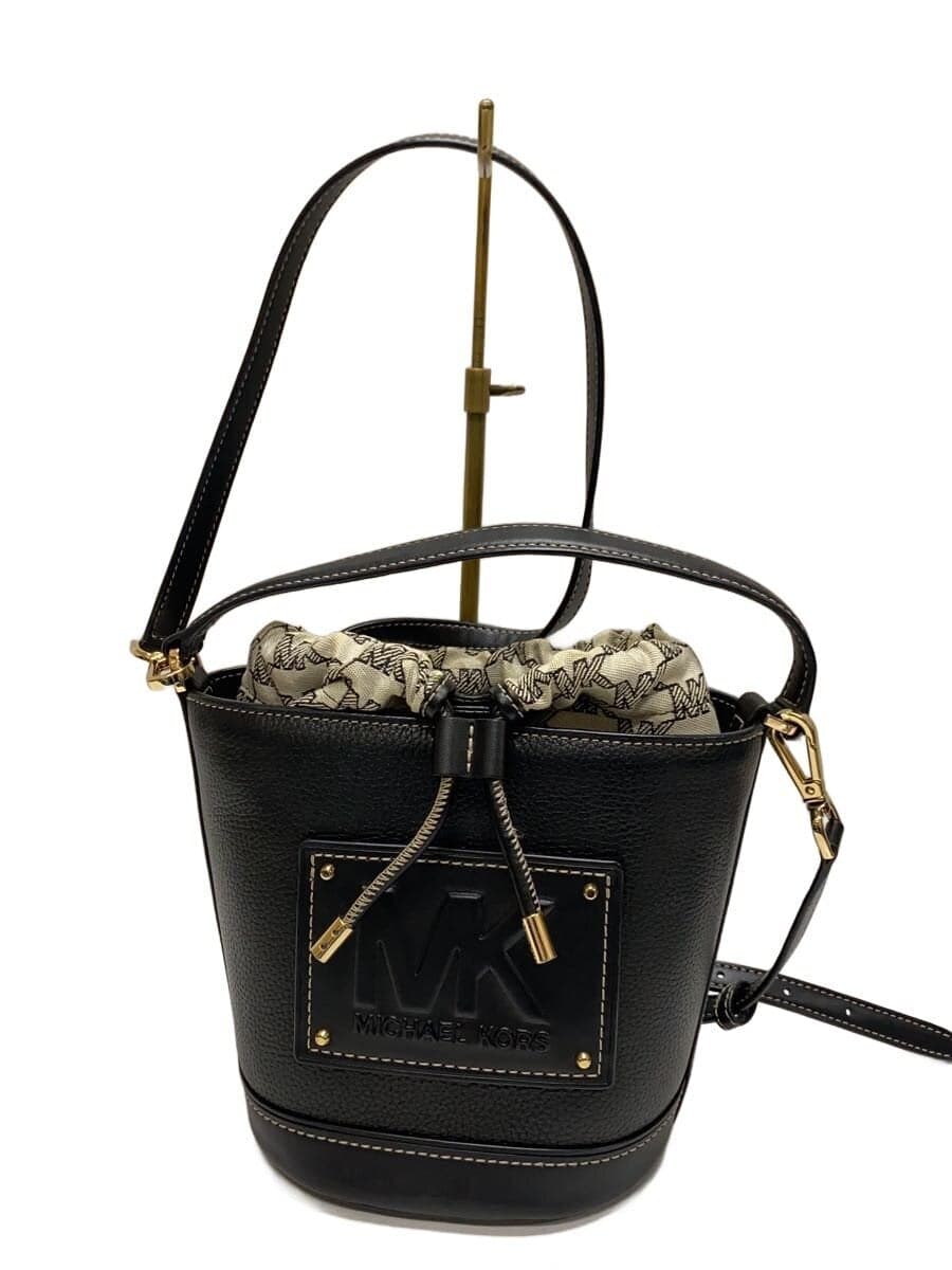 MICHAEL KORS Shoulder Bag Leather BLK 35T2G7KM8L 2WAY