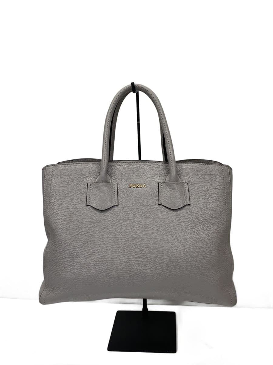 FURLA Handbag Leather GRY