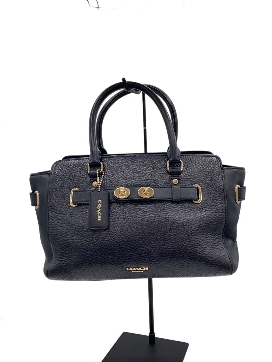 COACH Bag Leather BLK