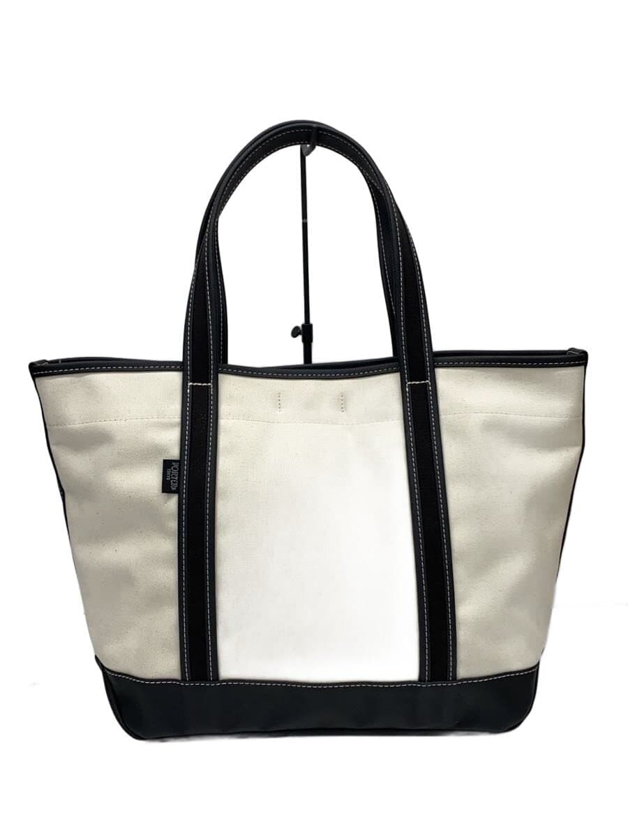 PORTER Tote Bag Canvas WHT