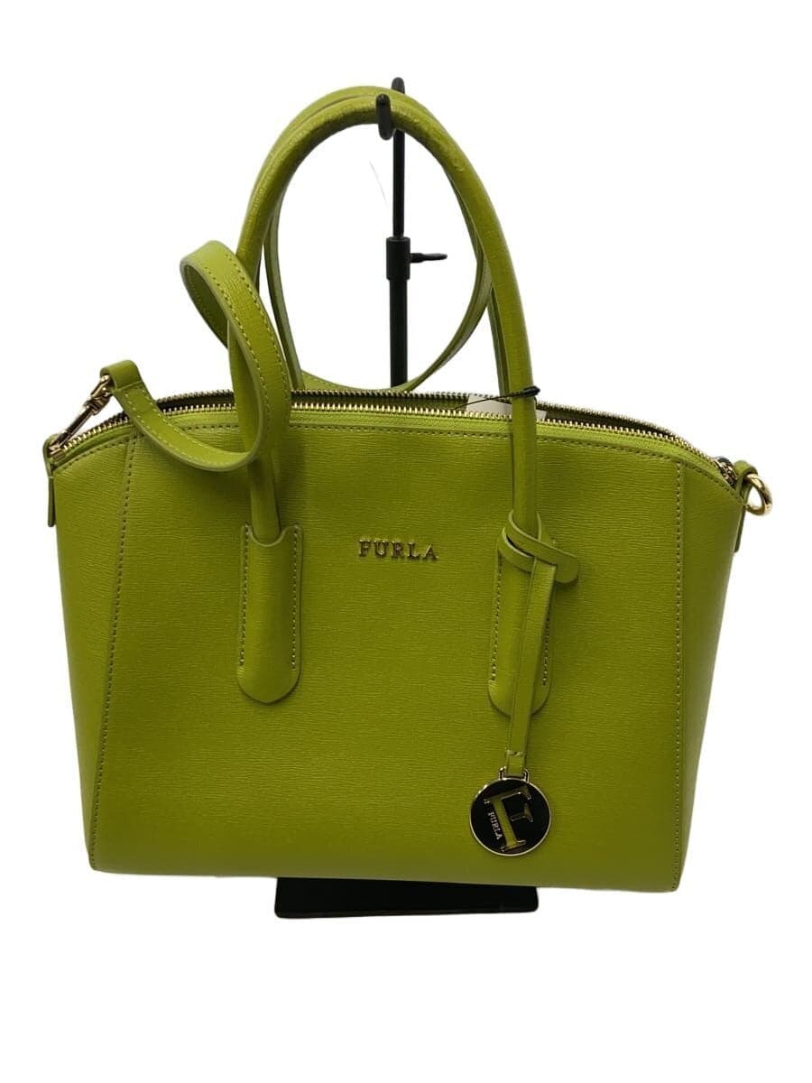 FURLA Shoulder Bag PVC GRN