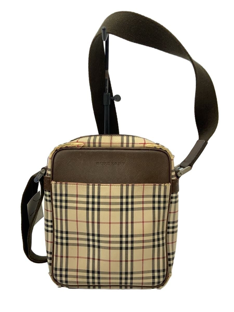 BURBERRY shoulder bag -- BEG check