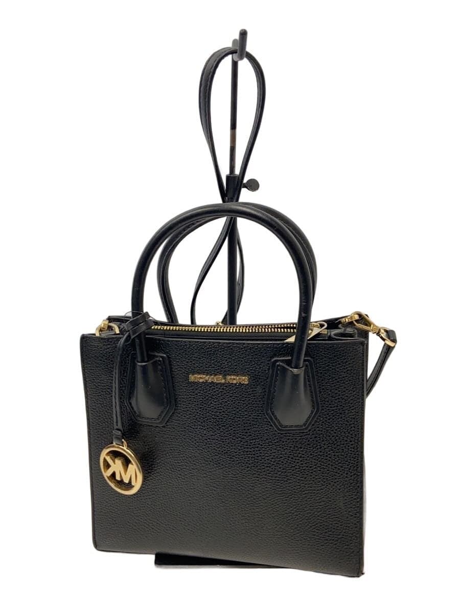 MICHAEL KORS Shoulder Bag Leather Black 35S1GM9M2L